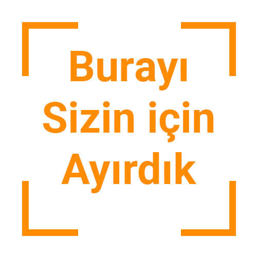 Buraya Reklam Verebilirsiniz!