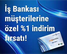 İş Bankası Müşterilerine Özel %1 İndirim Fırsatı!