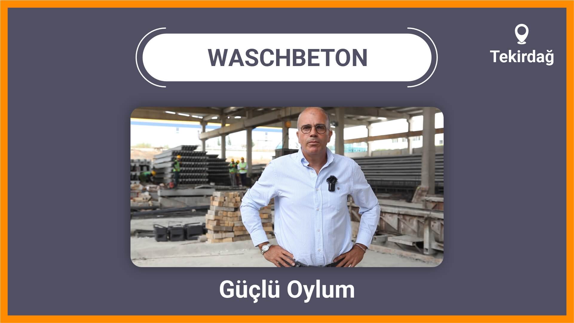 Waschbeton